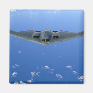 Een B-2-spirietzars door de lucht Magneet