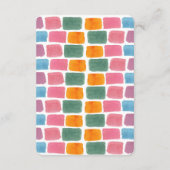 Een Baby breekt | Cute Halloween Baby shower Informatiekaartje (Achterkant)