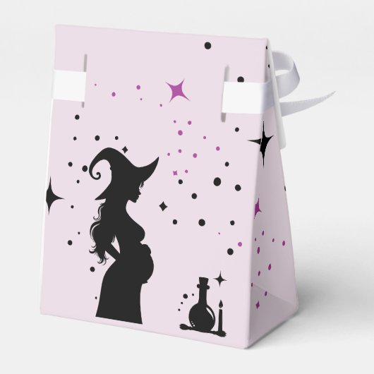 Een Baby breekt halloween Baby shower Bedankdoosjes (Achterkant)