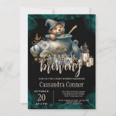 Een Baby breekt halloween Baby shower Kaart (Voorkant)