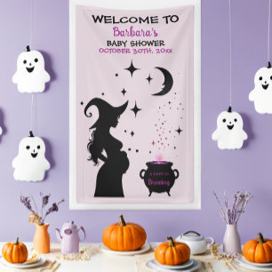 Een Baby breekt het Baby shower welkom van Hallowe Spandoek