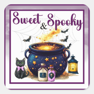 Een Baby brouwen Vierkante Sticker