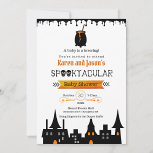 Een Baby brouwt baby shower Kaart