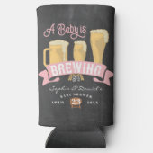 Een Baby brouwt Baby shower Koelbox (Achterkant)