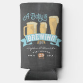 Een Baby brouwt Baby shower Koelbox (Achterkant)