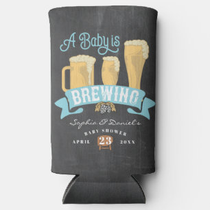 Een Baby brouwt Baby shower Koelbox