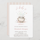 Een Baby brouwt gestreepte Halloween Kaart (Voorkant / Achterkant)