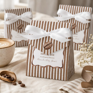 Een Baby Brouwt Koffie Baby Shower Feest Bedankdoosjes