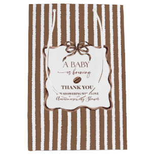 Een Baby Brouwt Koffie Baby Shower Feest Medium Cadeauzakje