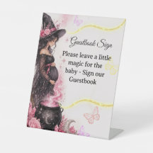Een baby is aan het brouwen Roze Halloween Baby Sh