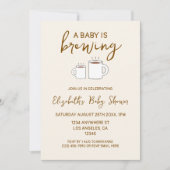 Een Baby is Baby shower Kaart (Voorkant)