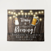 Een Baby is Baby shower Wandkleed (Voorkant (horizontaal))