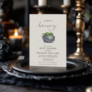 Een Baby is Breedhalloween   Uitnodiging