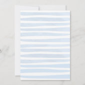 Een Baby is de Uitnodiging van de Partij van de Te (Achterkant)