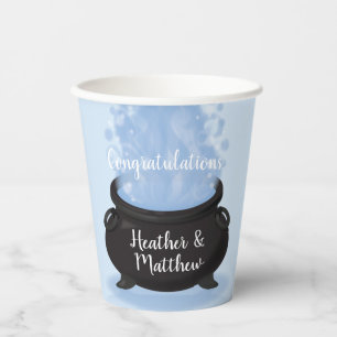Een Baby is een Baby shower van de heek. Papieren Bekers