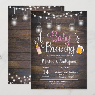 Een baby is een uitnodiging voor het brouwen Meisr