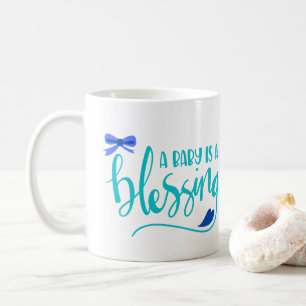 Een Baby is een zegen, jongen Baby Koffiemok