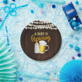 Een Baby is het Bord Breedpapier (Feest)