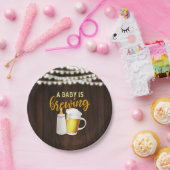 Een Baby is het Bord Breedpapier (Feest)