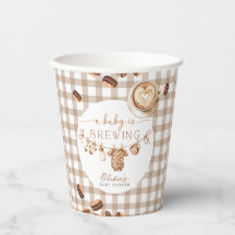Een baby is het brouwen van Coffee Bean Baby Showe