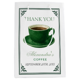 Een baby is het brouwen van koffiekopje babyfeestj medium cadeauzakje