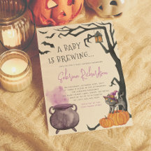 Een Baby is het brouwen van meisje Halloween Baby 