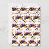 Een Baby is het brouwen van roze Halloween Baby sh Kaart (Achterkant)