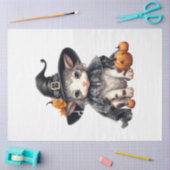 Een Baby Koe Halloween serie ontwerp 6 Tissuepapier (Craft)