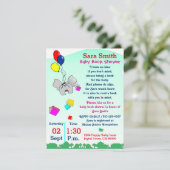 Een Baby shower boeken Kaart (Staand voorkant)