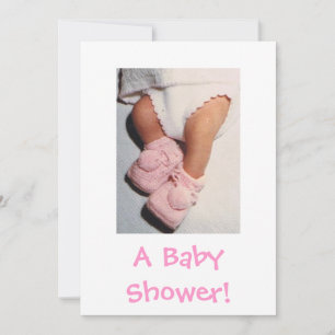 Een baby shower kaart