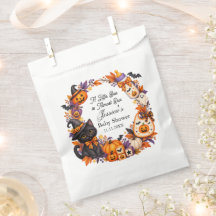 Een babyboo is bijna jarig Halloween baby shower