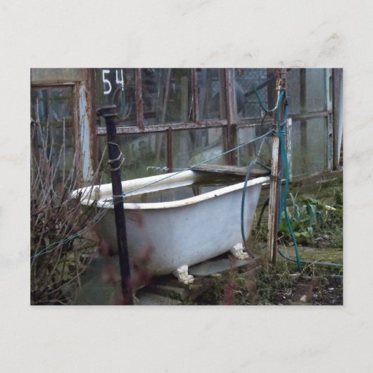 Een bad fancy? briefkaart (Voorkant)