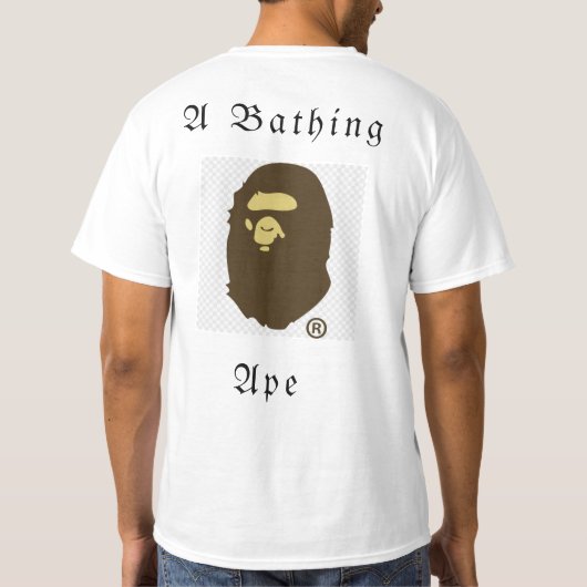 Een badapparaat t-shirt (Achterkant)