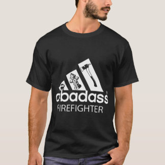 een badas brandweerman t-shirts