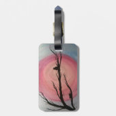 Een  Bagagelabel van Moeder Horloge (Achterkant verticaal)