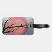 Een  Bagagelabel van Moeder Horloge (Achterkant horizontaal)