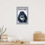 Een bal hebben! poster (Keuken)