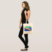 Een bal hebben tote bag (Voorkant (model))