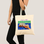 Een bal hebben tote bag (Voorkant (product))