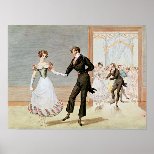 Een bal poster (Voorkant)