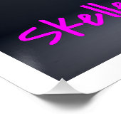 Een balletdansend skelet - Skellerina Perfect Poster (Hoek)