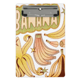 Een banaan / illustratie van banaan mini klembord