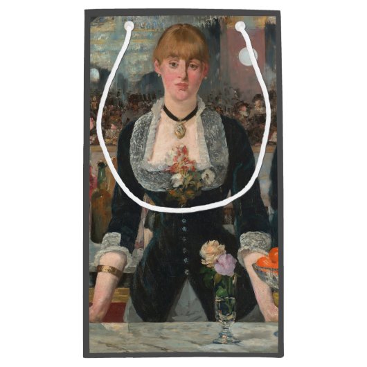 Een bar bij de Folies-Bergère Edouard Manet Klein Cadeauzakje (Achterkant)