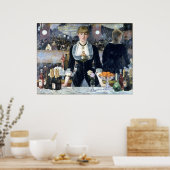 Een bar bij de olieslager poster (Keuken)