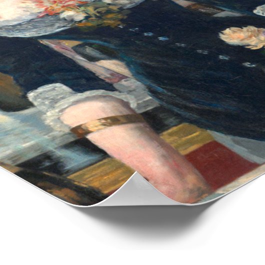 Een bar bij de olieslageres - Edouard Manet Poster (Hoek)