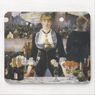 Een bar in folies-Bergere Muismat