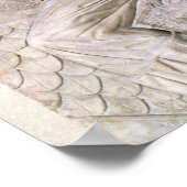 Een barbaars vecht tegen een Romeinse legionaire Poster (Hoek)