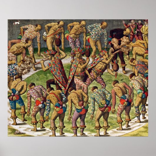 Een barbaarse feestdag poster (Voorkant)