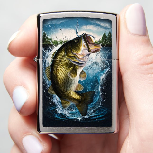 Een bas aan de haak (In Hand)