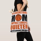 Een basketbalmoeder tas (Dichtbij)